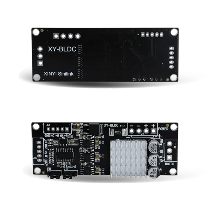 Трехфазный бесщеточный контроллер двигателя постоянного тока DC12-30V 200 Вт BLDC PWM
