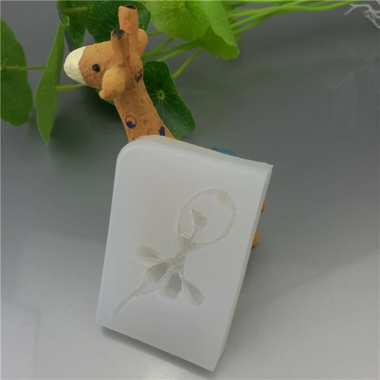 1 шт. силиконовая форма для отделки торта балерина и кролик 3D Силиконовый Фондант