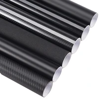 3d 4d 5d 6d glossy black carbon fiber vinyl car wrap film sheet for car sticker laptop skin motorcycle wrapping