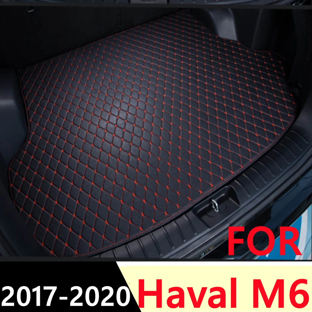 

Коврик для багажника автомобиля SJ, поднос для багажника, авто коврик для пола, коврик для багажа, грязевые прокладки, аксессуары для Haval M6 2017 ...