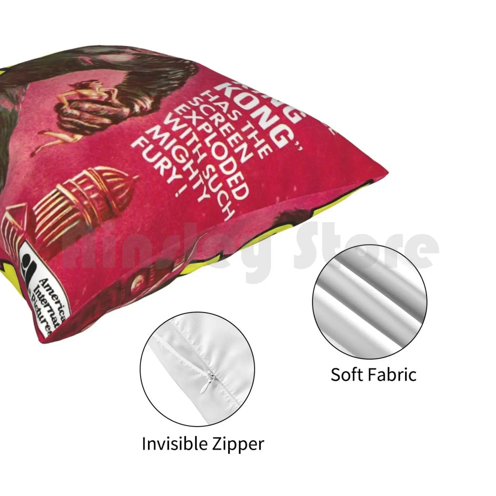 Подушка Konga в стиле ретро домашняя мягкая декоративная подушка с рисунком тихие