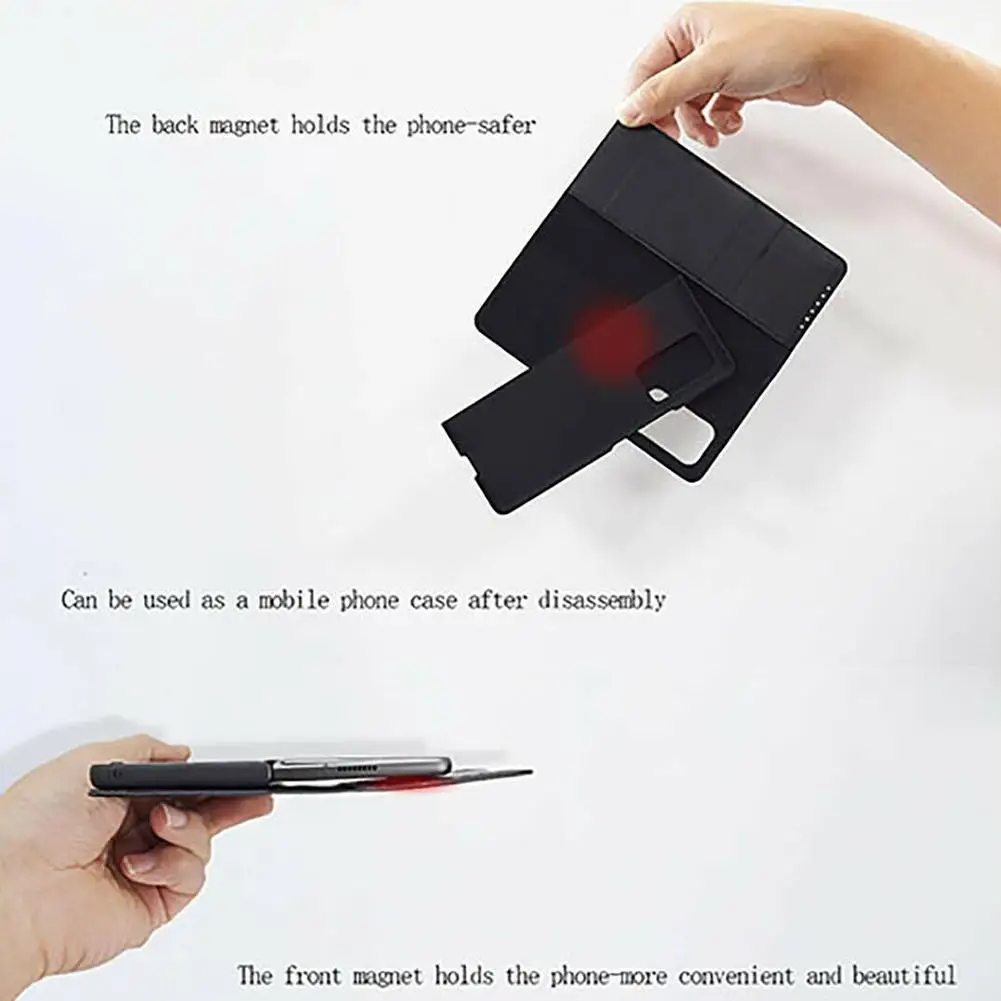 

Ultra-cellulose Leather Anti-fall Protective Shell for Samsung ZFold2 Mobile Phone Holster for SAMSUNG Mobile Phone Case