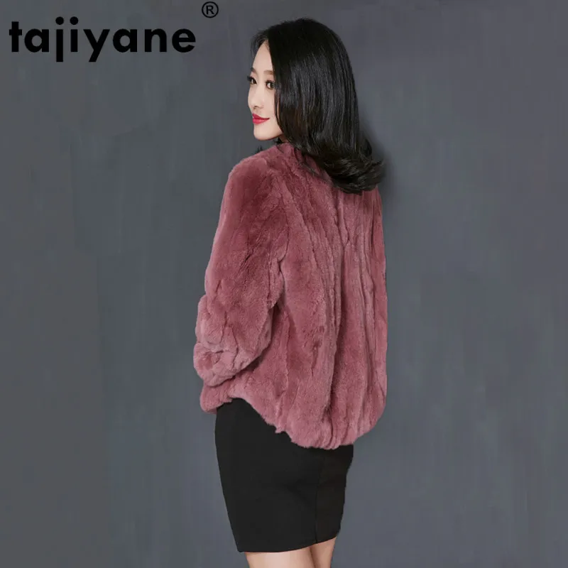 Зимнее пальто женская одежда 2021 шуба из натурального меха кролика рекс с мехом в