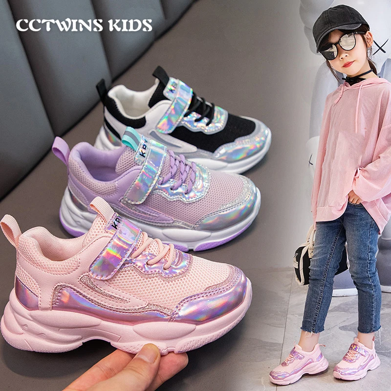 

Kids Sports Sneakers 2021 Autumn Boys Girls Fashion Casual Trainers Brand Children Running Tennis Thick Sole Platform Baby Shoes
