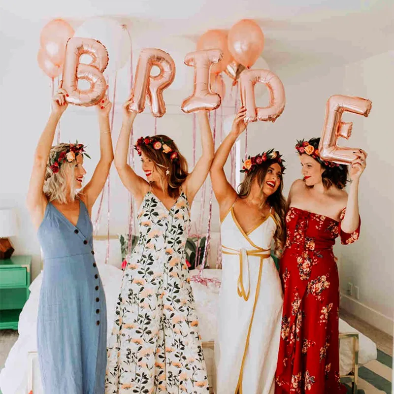 Шары для невесты из алмазной фольги надувные шары латекса свадьбы девичника