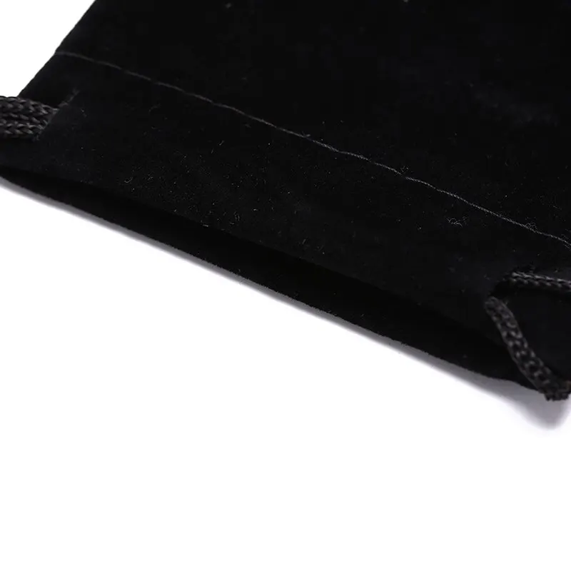 Six Awn Star Velvet Tarot Card Storage Bag Pockets Table Games Board Dixit Protection Embroidery Drawstring Mini Package | Дом и сад