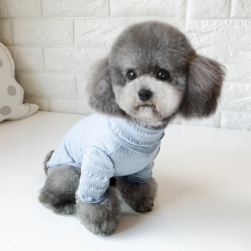 Женская одежда для собаки мягкая Солнцезащитная домашних животных свитер щенка