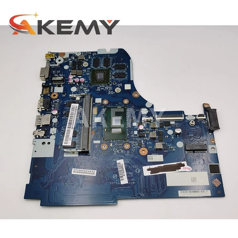 

AKemy For Lenovo Ideapad 310-14ISK 510-14ISK Laptop motherboard With I7-6500 CPU 4G RAM DDR4 NM-A751 motherboard full test ok