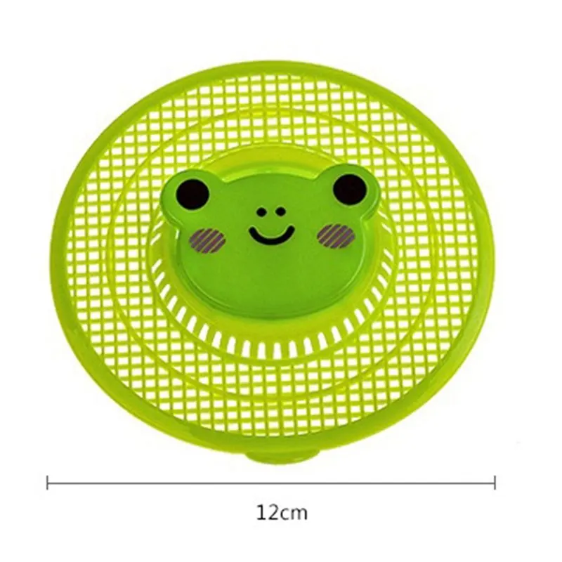 

1PCS Dropship Silicone Sink Strainer Waste Plug Sink Filter Waste Collector Kitchen Bathroom Accessories Cute Cartoon Bear Frog