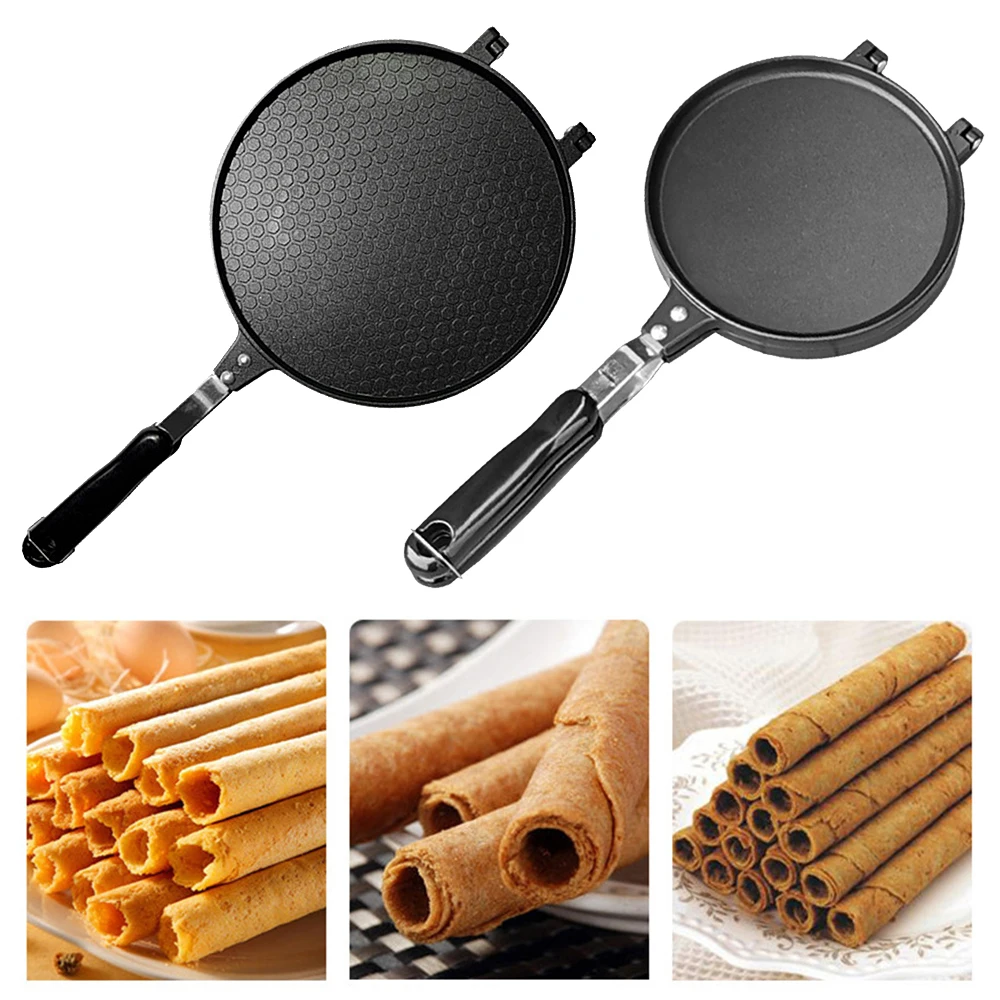 Egg Roll Mode Non-Stick Omelet Waffles For Baking Pan Cake Aluminium Alloy Bakeware Crispy Machine Mold Tool | Дом и сад