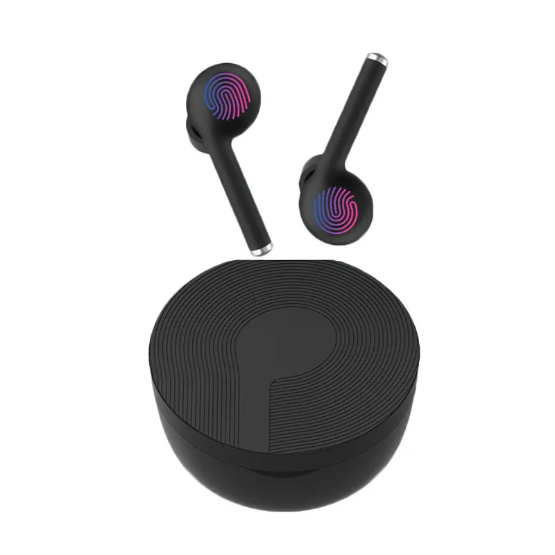 NIYOQUE TW40 TWS беспроводные наушники микрофон для iPhone 11 Pro Max для samsung huawei Xiaomi спортивные Bluetooth наушники - Цвет: Black