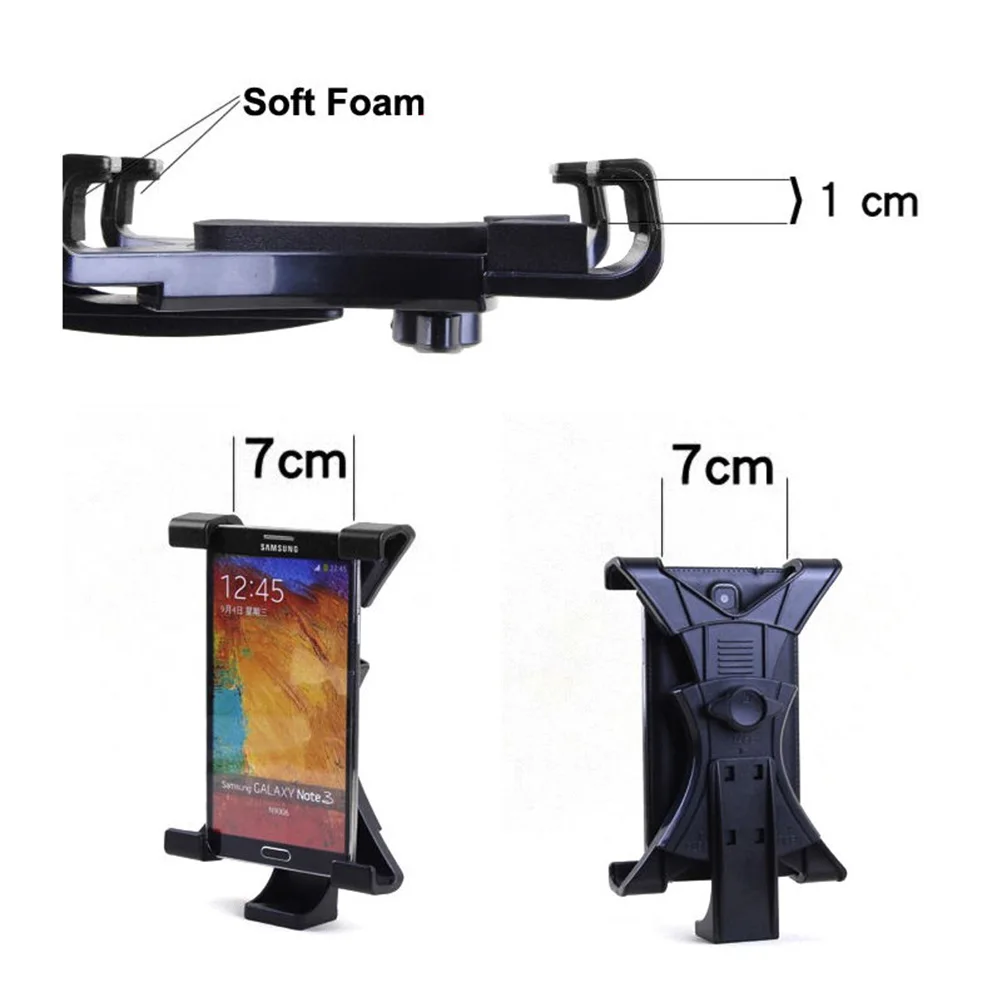 

Universal Tablet Tripod Mount Clamp Tripod Mount Holder Bracket Clip For iPad Galaxy Phone Clamp With 1/4" Thread Adapter