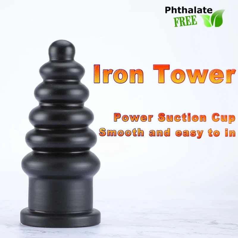 Супер огромные анальные бусины большая Анальная пробка массажная башня простаты