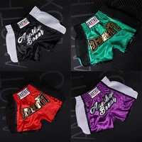 mens sport fight boxing fitness breathable quick dry pants boxing shorts muaythai shorts muay thai shorts mma boxeo