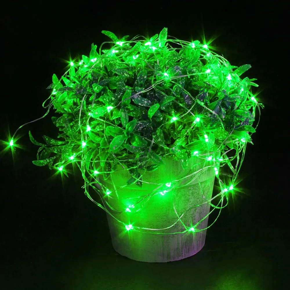 Мини гирлянда с серебряной проволокой 6 шт./упаковка|Праздничное освещение| |