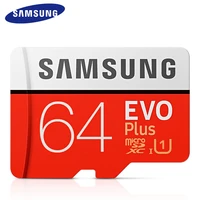samsung evo plus 32gb 64gb memory card 100mbs high speed 128gb 256gb grade 3 microsdxc uhs i class 10 microsd card sd adapte