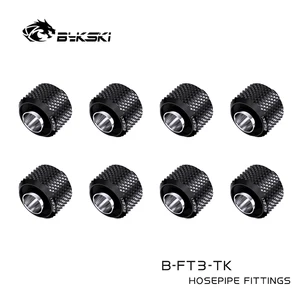 Фитинг BYKSKI 8 шт.лот для шланга с внутренним диаметром 10 мм + внешним диаметром 16 мм, наружный диаметр 38 дюйма X 58 дюйма, трубный компрессионный соединитель