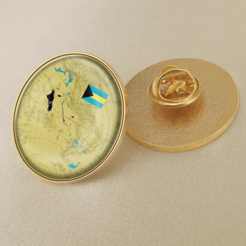 Герб Багамские Острова Багамский карта Национальный флаг Эмблема с национальным