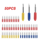 В наличии 50 шт. 30 45 60 градусов для режущего плоттера Roland Cricut, держатель лезвия для винилового резака, лезвия для ножей, инструменты для резьбы