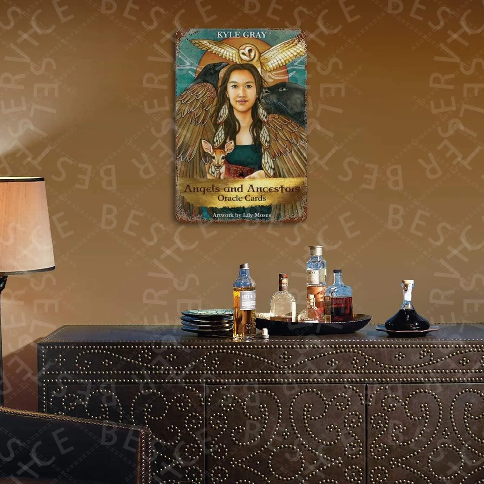 

Angels And Ancestors Tin Signs Retro Plaque Home Decor Wall Sticker Iron Art Poster Plates 20x30cm