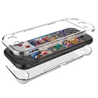 Прозрачный жесткий чехол из поликарбоната, защитный чехол для Nintendo Switch Lite NS Mini Game Console, кристально прозрачная защита всего корпуса