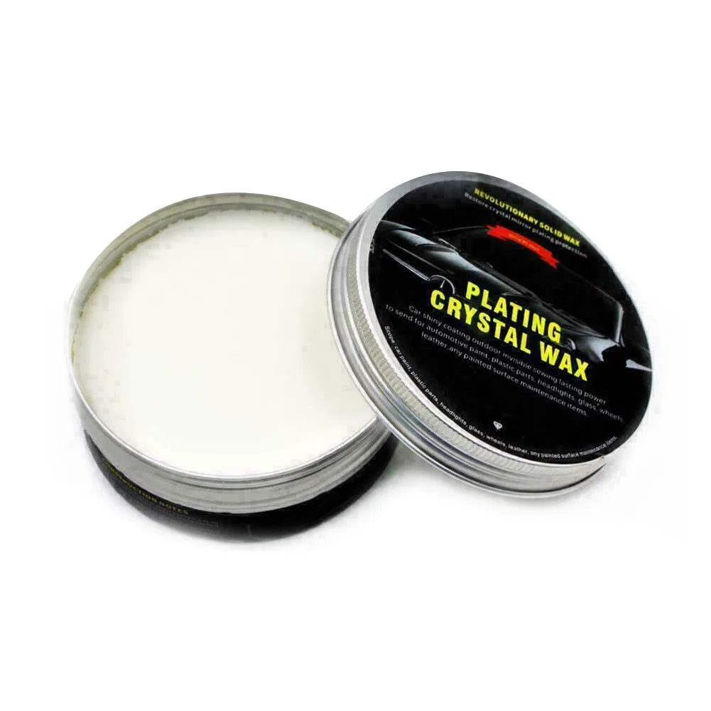 

200g Car Wax Crystal Plating Set Care Coating Hard Glossy Solid Wax Wax Paint