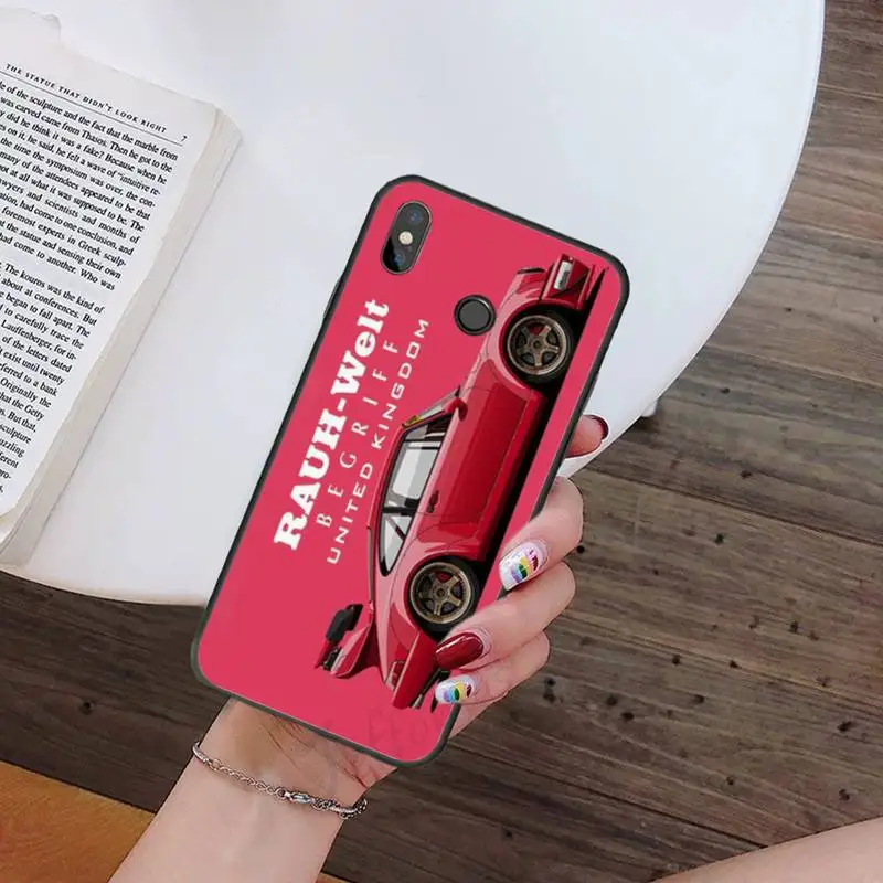 

Japan sports car jdm drift RWB Phone Case For Xiaomi Redmi 7 9t 9se k20 mi8 max3 lite 9 note 8 9s 10 pro Soft Silicone Shell