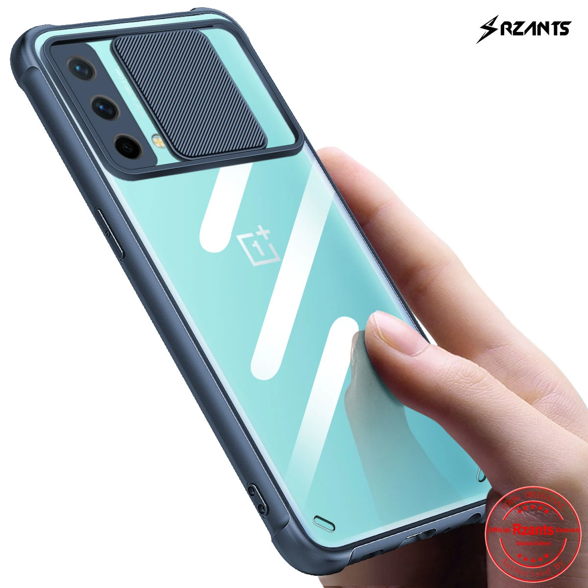 

Rzants For Oneplus Nord CE 5G Case [Lens Protection] Slim Crystal Clear Cover Soft Casing