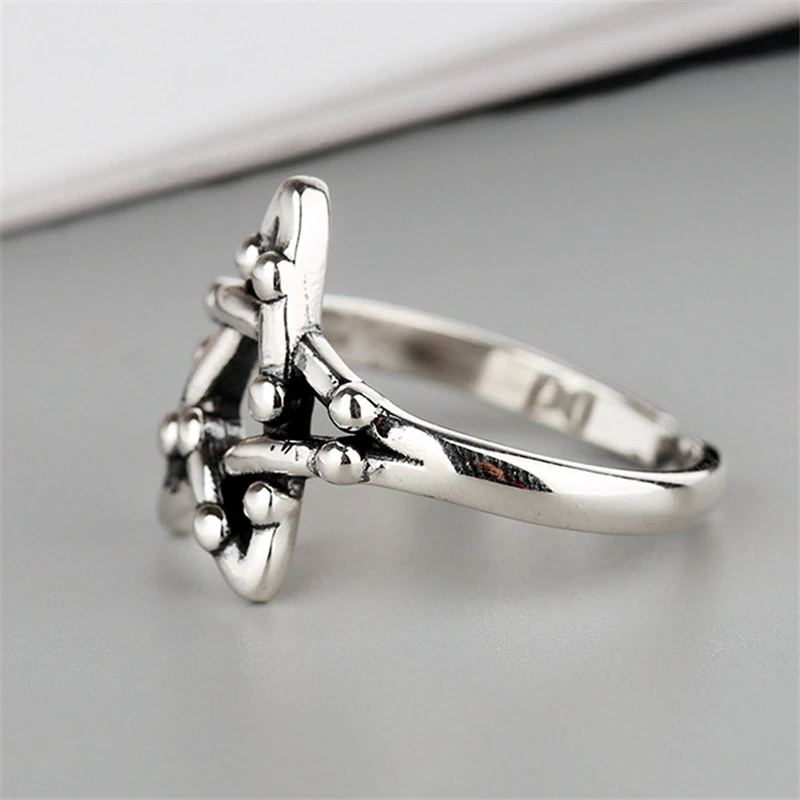 2021 г. Прямая поставка вечерние открытые кольца с пятиконечной звездой для женщин