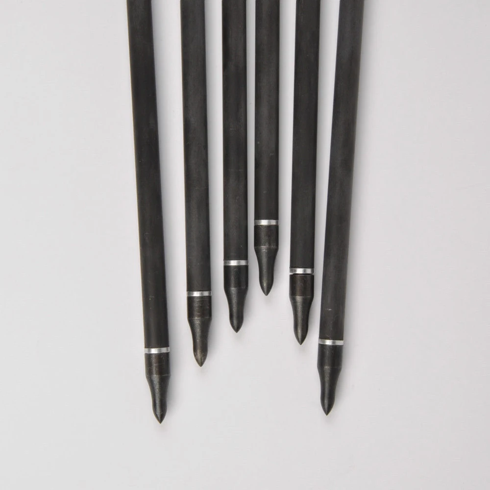 Стрелы карбоновые с перьями индейки диаметр 7 5 мм|archery hunting arrows|carbon arrowhunting arrow |