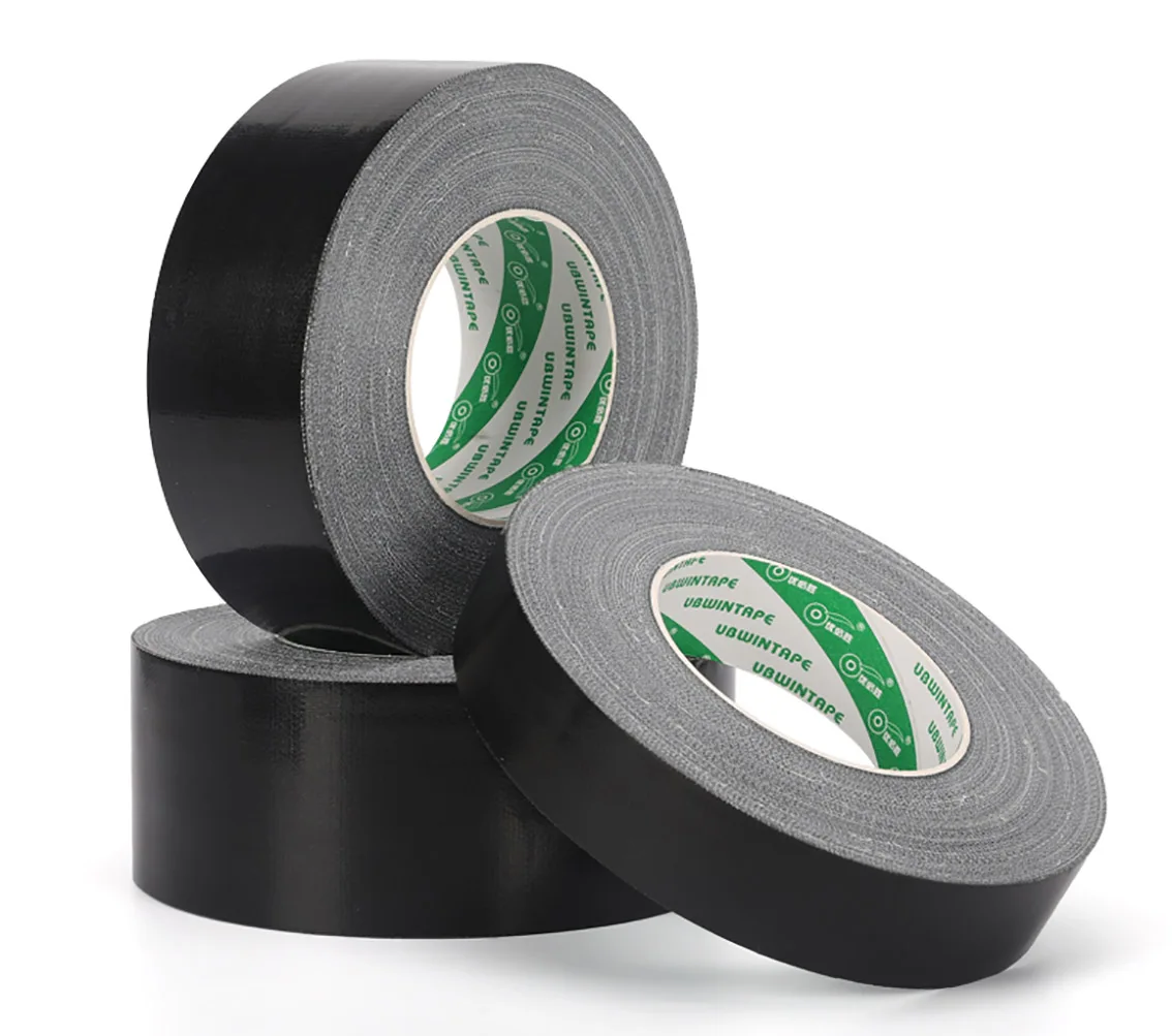 

50m/Roll Black Cloth Base Tape Self Adhesive Tape For Carpet DIY Decoration Width 20mm-60mm