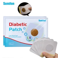 6pcsbags chinese herbal diabetic patch stabilizes blood sugar level lower blood glucose sugar balance medical plaster d1791
