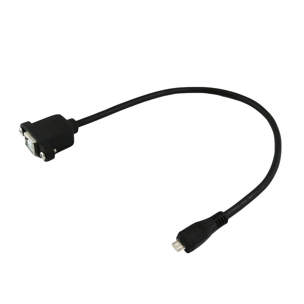 20x Принтер Панель для подключения USB 2,0 B муфтовый стыковочный переводник к Micro USB 5 Pin кабель со штыревым разъемом шнур 1FT/1.5FT