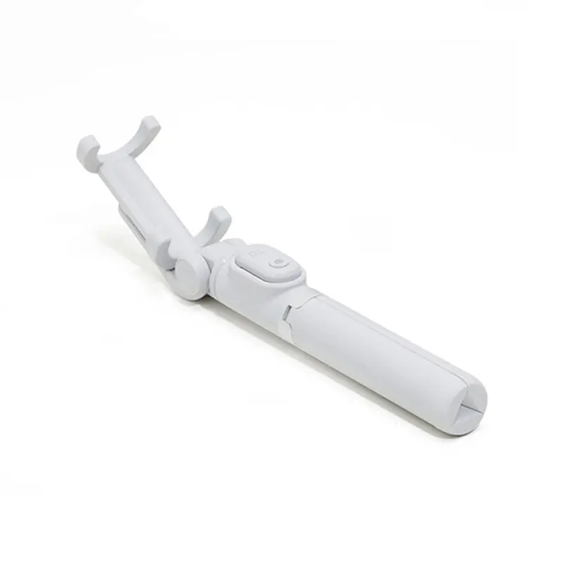 Xiaomi складной Ручной штатив селфи палка monopod selfiestick Bluetooth с беспроводным затвором для Android и iPhone - Цвет: grey