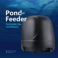 10l acdc automatic fish feeder pet timer auto food dispenser for aquarium computer controlled koi pond feeding machine