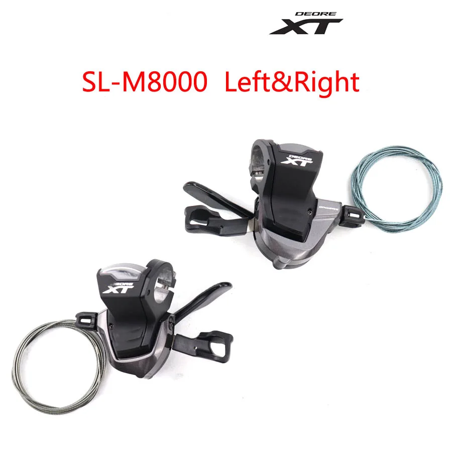 Shimano XT SL M8000 3x11 2x11-Speed MTB рычаг переключения включают в себя кабель велопереключатель скоростей переключения велосипед Запчасти