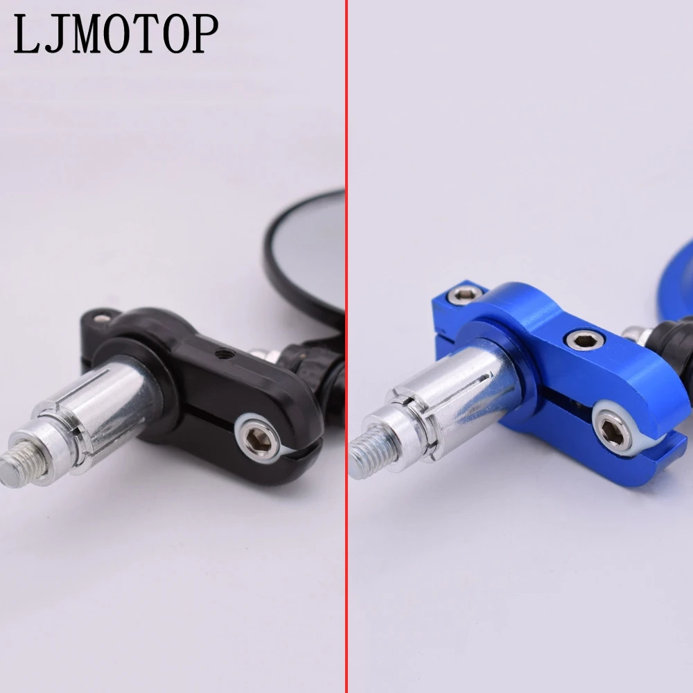 Универсальные мотоциклетные зеркала 3-дюймовое круглое складное боковое зеркало