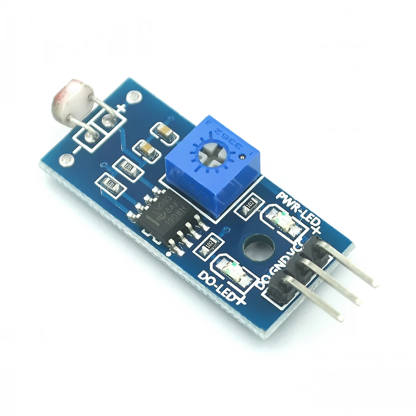 

Photoresistor Sensor Module Light Detection Light Sensing Kit 3-wire System