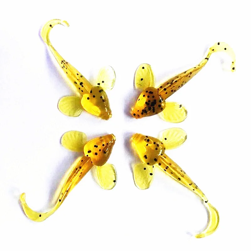 10 шт. силиконовые рыболовные приманки 0 5 г 4 см|fishing silicone bait|lures flyfishing lure |