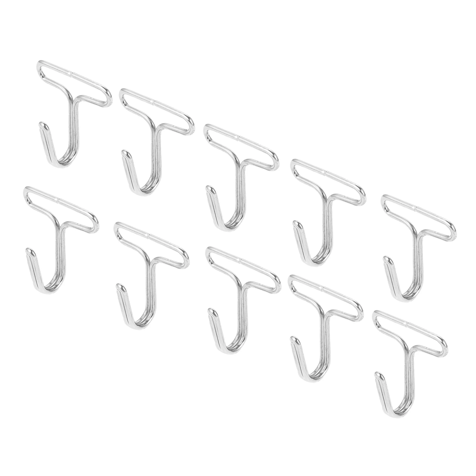 

10pcs S-shape Hook S Hanger for 1" Strap 31*25mm Triangle Iron Buckle Ribbon Belt Home Storage Multi-purpose Outdoor Garden Tool