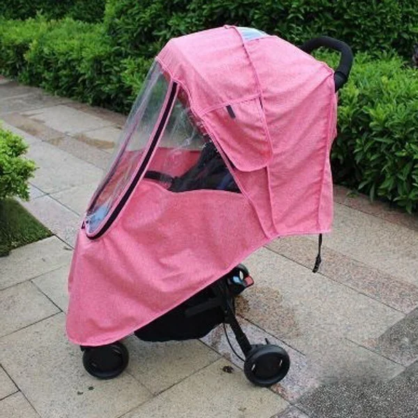 Зимняя детская коляска дождевик теплая водонепроницаемая на открытом воздухе
