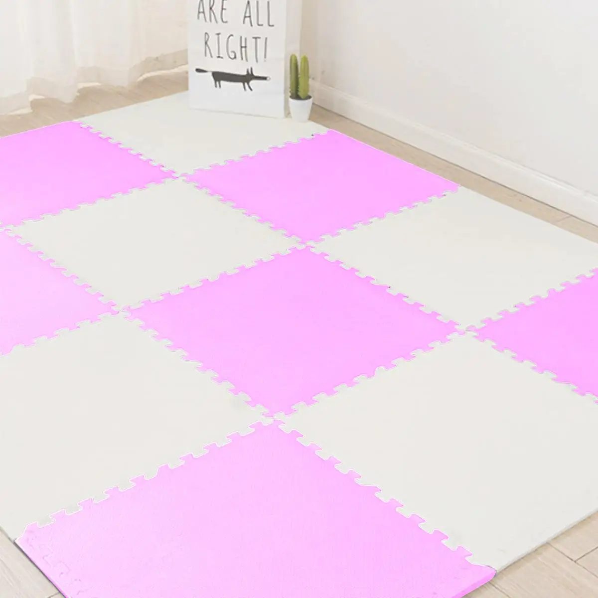 

NEW Baby Foam Crawling Mat Children EVA Educational Toys Kids Soft Floor Game Mat Chain Fitness Brick Gym Game Carpet 1cm