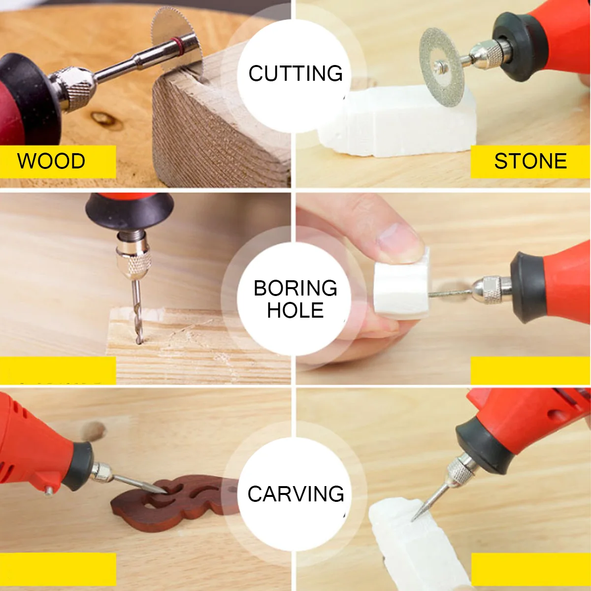 180 Вт 5 передач Электрическая цепная пила точилка шлифовальная машина садовые