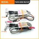 Rcexl двойное Зажигание CDI NGK-ME-8 14-32 90 120 градусов для газового бензинового двигателя радиоуправляемого самолета