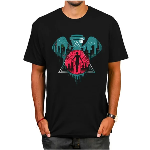 

neo ghost T Shirt Funny Cotton short sleeve t-shirt Summer top camisetas