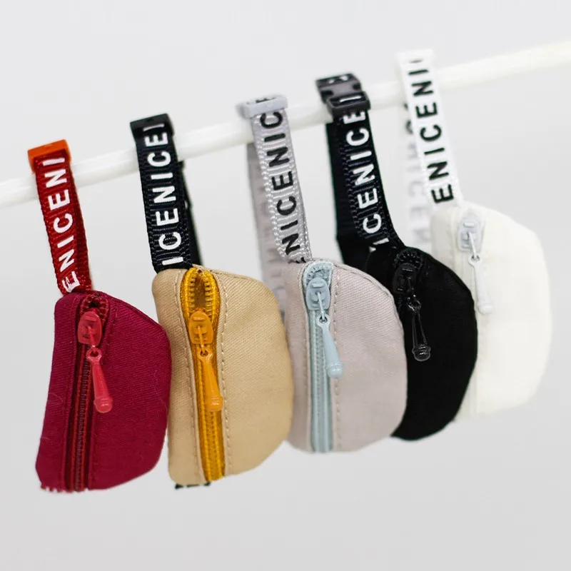 

Аксессуары для кукол OB11 подходят для the1/12, модный новый спортивный рюкзак, нагрудная сумка, аксессуар из глины на молнии, кукольная одежда