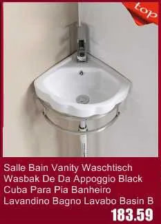 Lavatorio чаша де Appoggio Куба Para Black Umywalka Evier Lavandino Bagno Waschtisch раковина для ванной комнаты Lavabo Pia Banheiro
