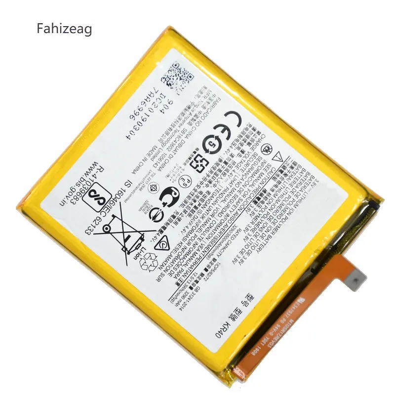 Fahizeag 3500mah KR40 Замена для мобильного телефона Motorola | Мобильные телефоны и