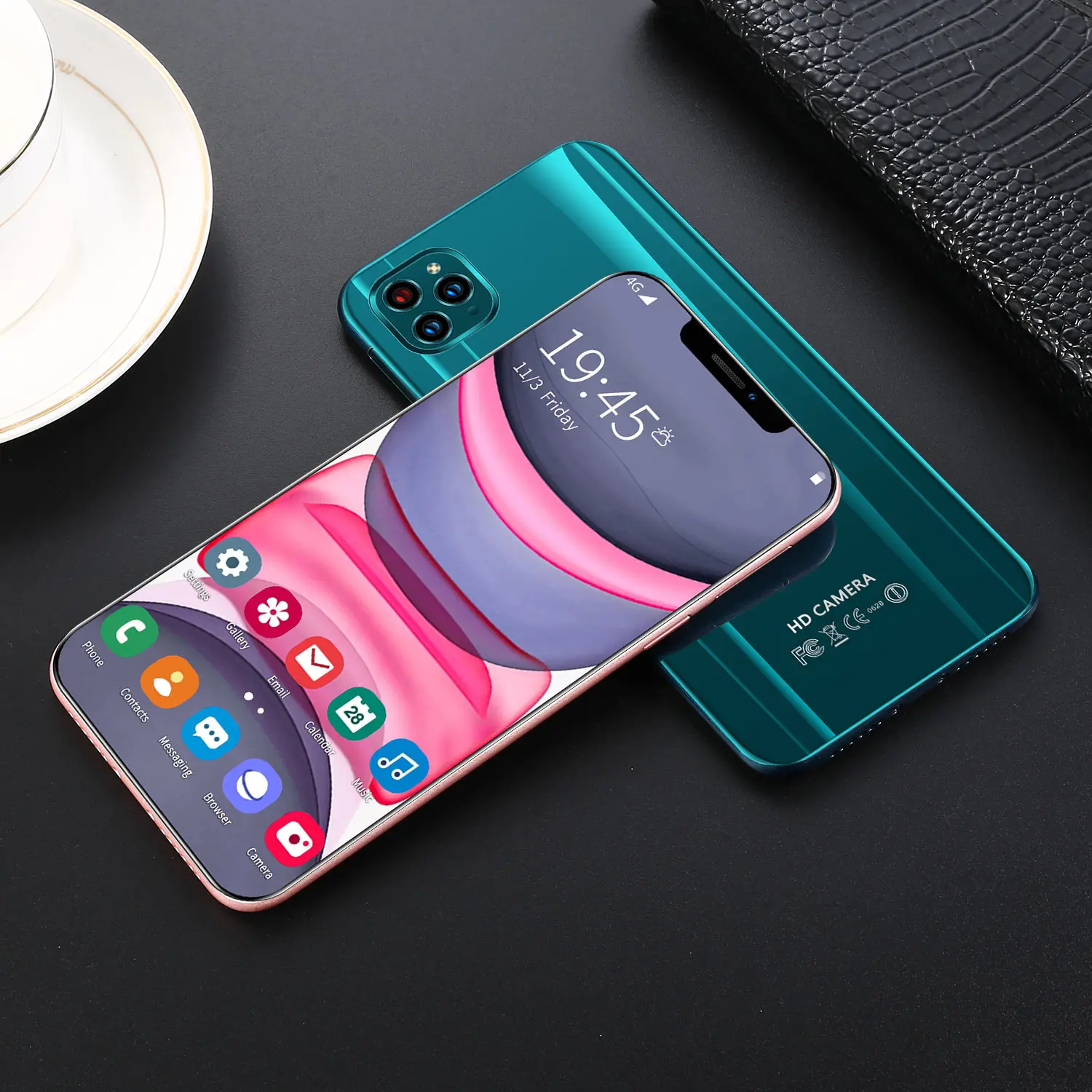 

i12 Pro Smartphone 6.3Inch Full Screen 8 Core CPU 4500mAh 8GB 128GB 5GIntelligent wake-up, face recognition, fingerprint unlock