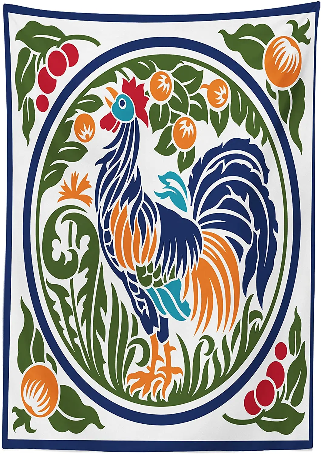 Скатерть Gallus петушиная прямоугольная скатерть для стола выращивания фруктов